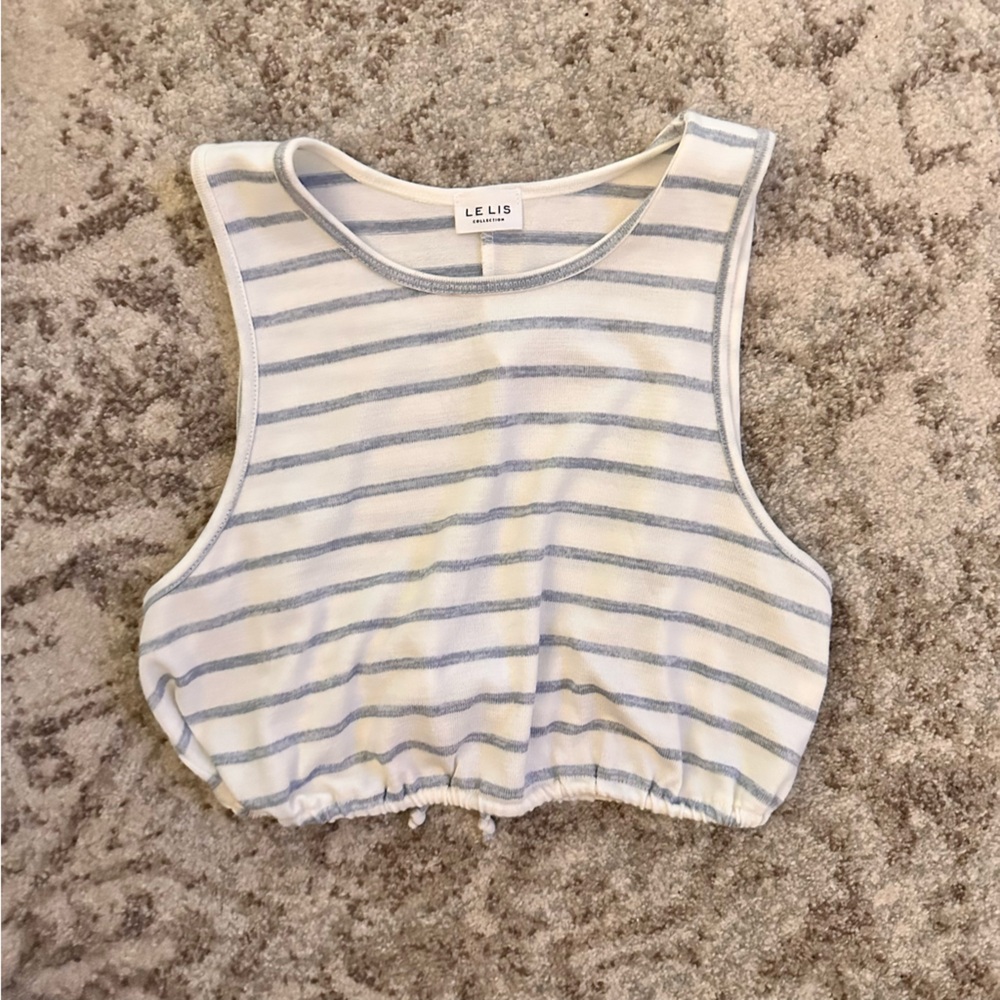 Striped Sleeveless Top